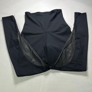 Mondor high waisted equestrian leggings black sz large